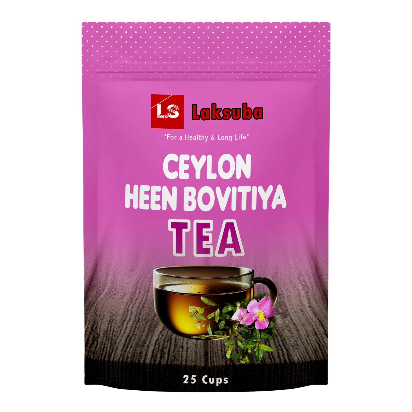 Tè Laksuba Ceylon Heen Bovitiya (37,5 g) 25 bustine