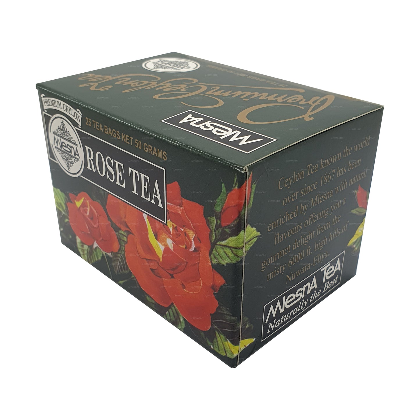 Tè alla rosa Mlesna (50 g) 25 bustine di tè