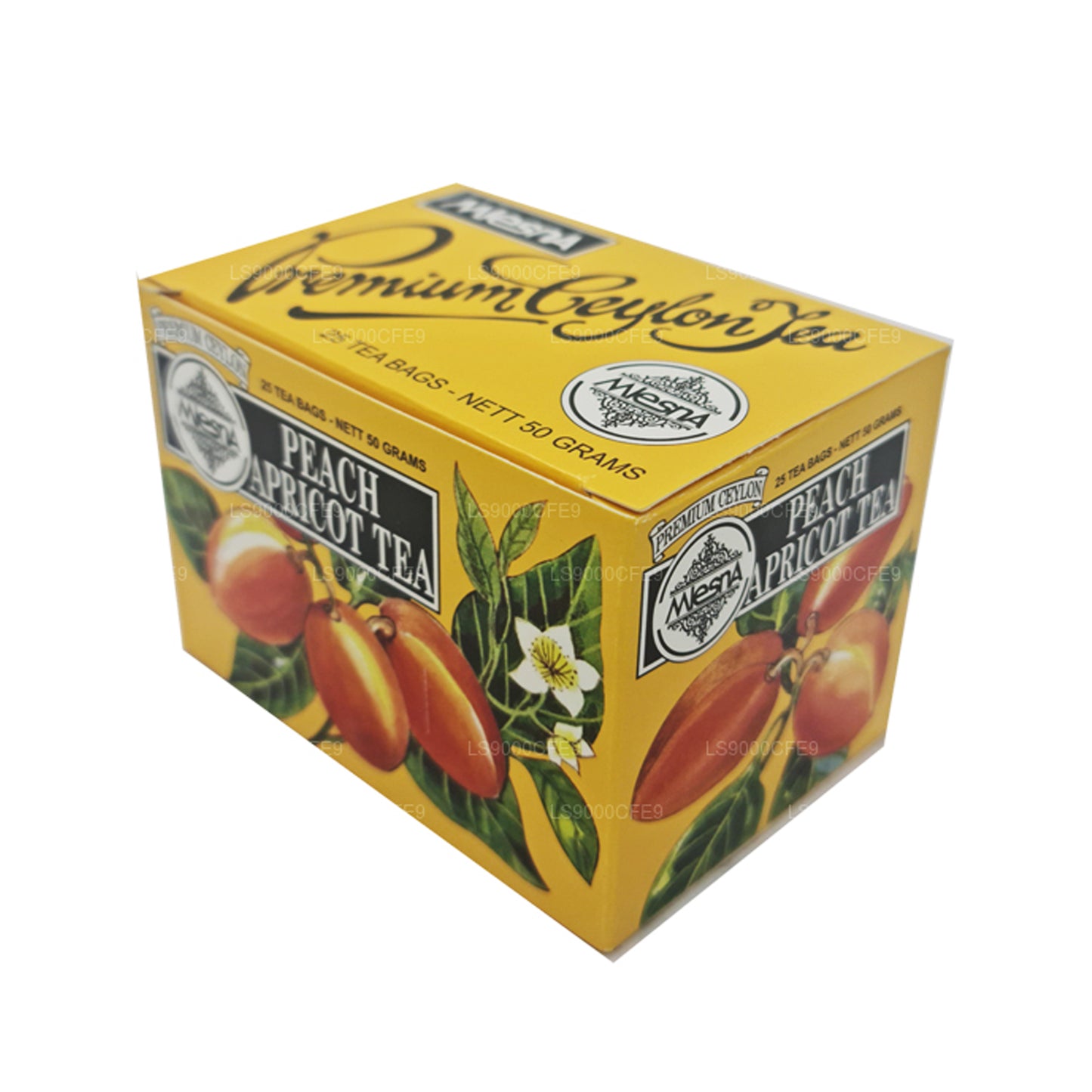 Mlesna Peach Apricot Tea 25 Tea Bags (50g)
