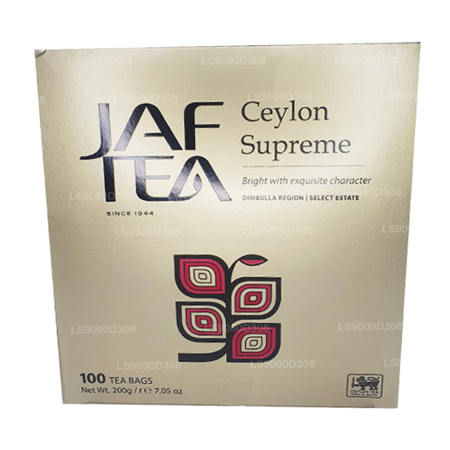 Barattolo da tè Classic Gold Collection Ceylon Supreme (50g)