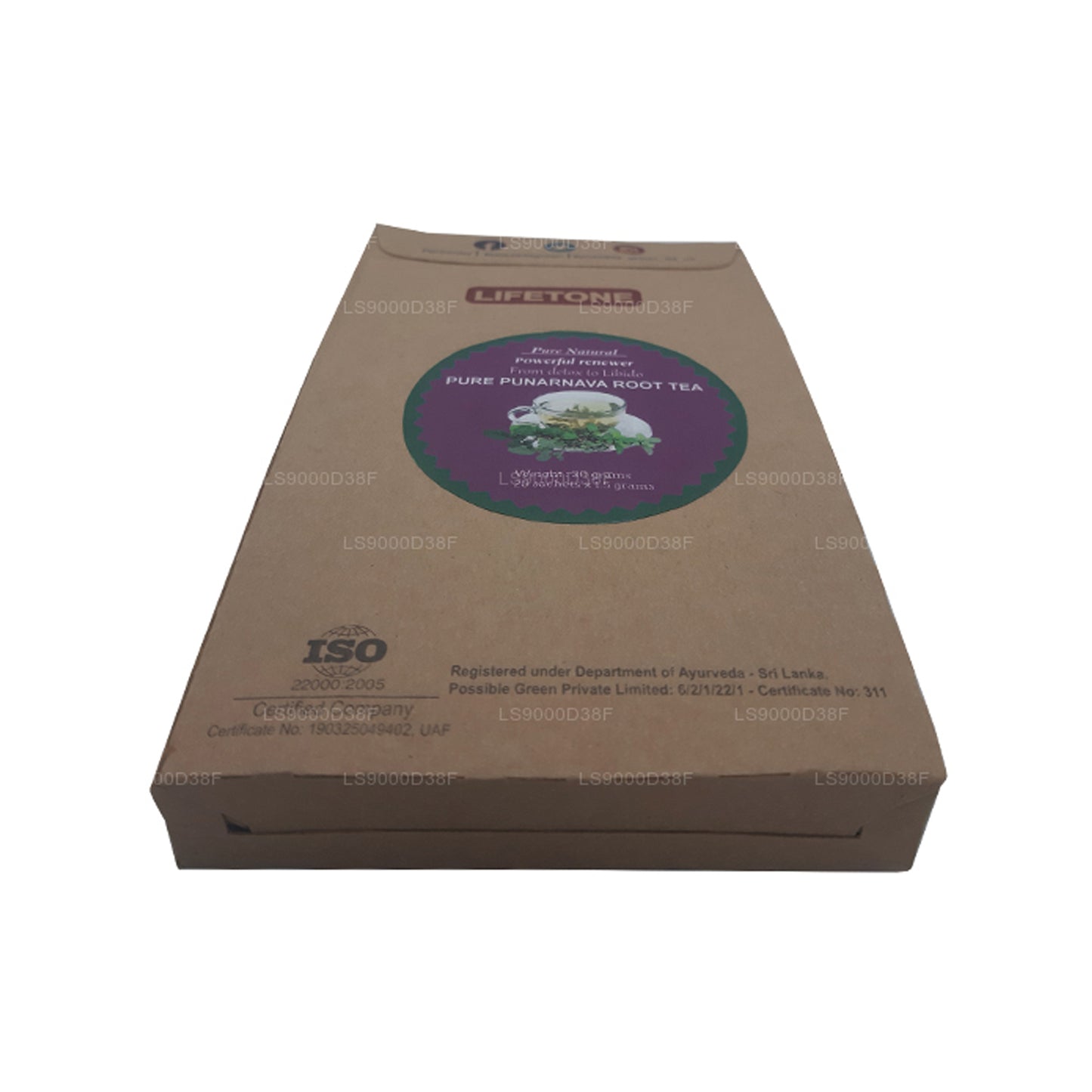 Lifetone Punarnava Root Tea (30g) 20 Teabags