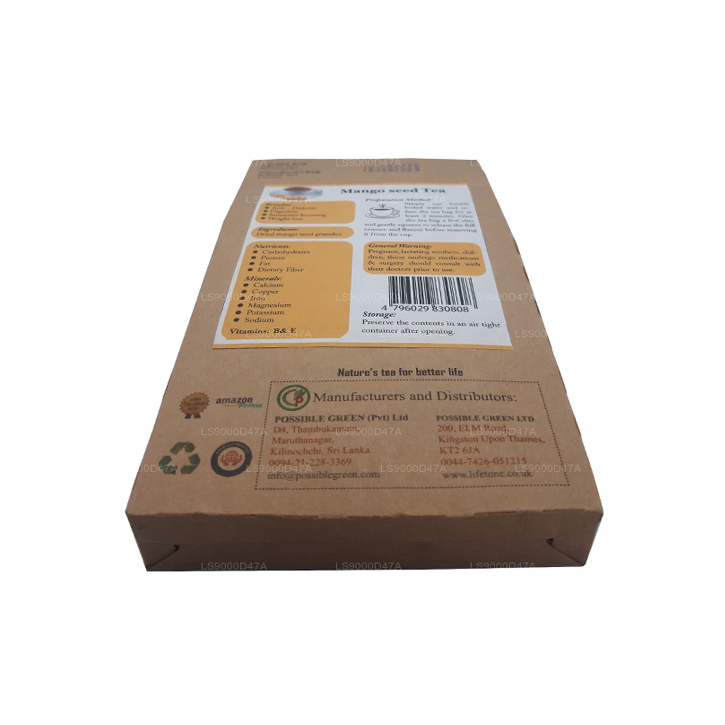 Lifetone Mango Seed Tea (40g)