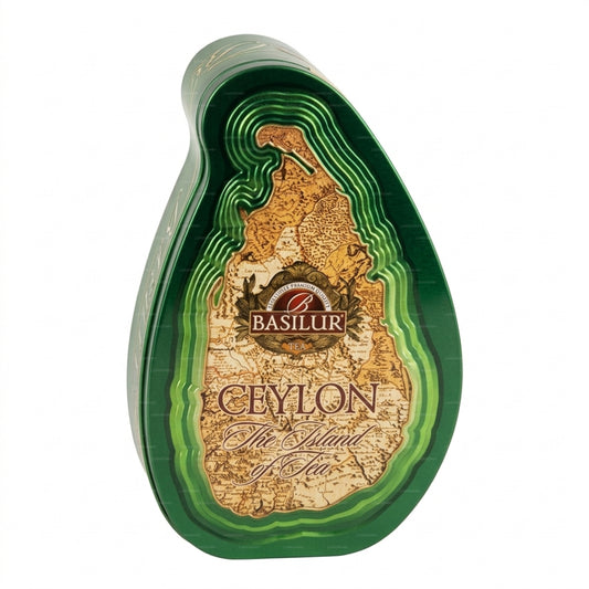 Basilur Island of Tea «Green» (100 g), contenitore da 100 g