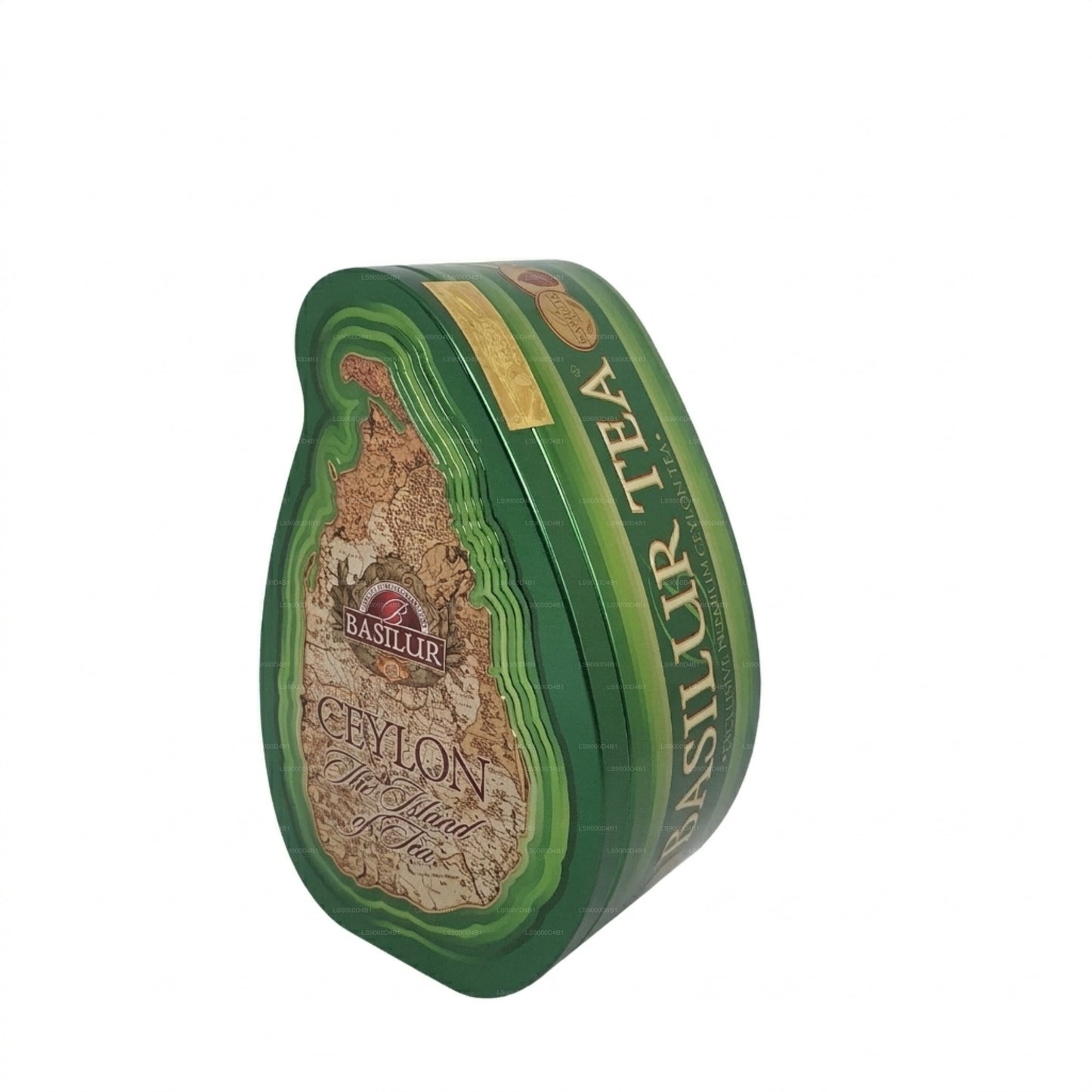 Basilur Island of Tea «Green» (100 g), contenitore da 100 g