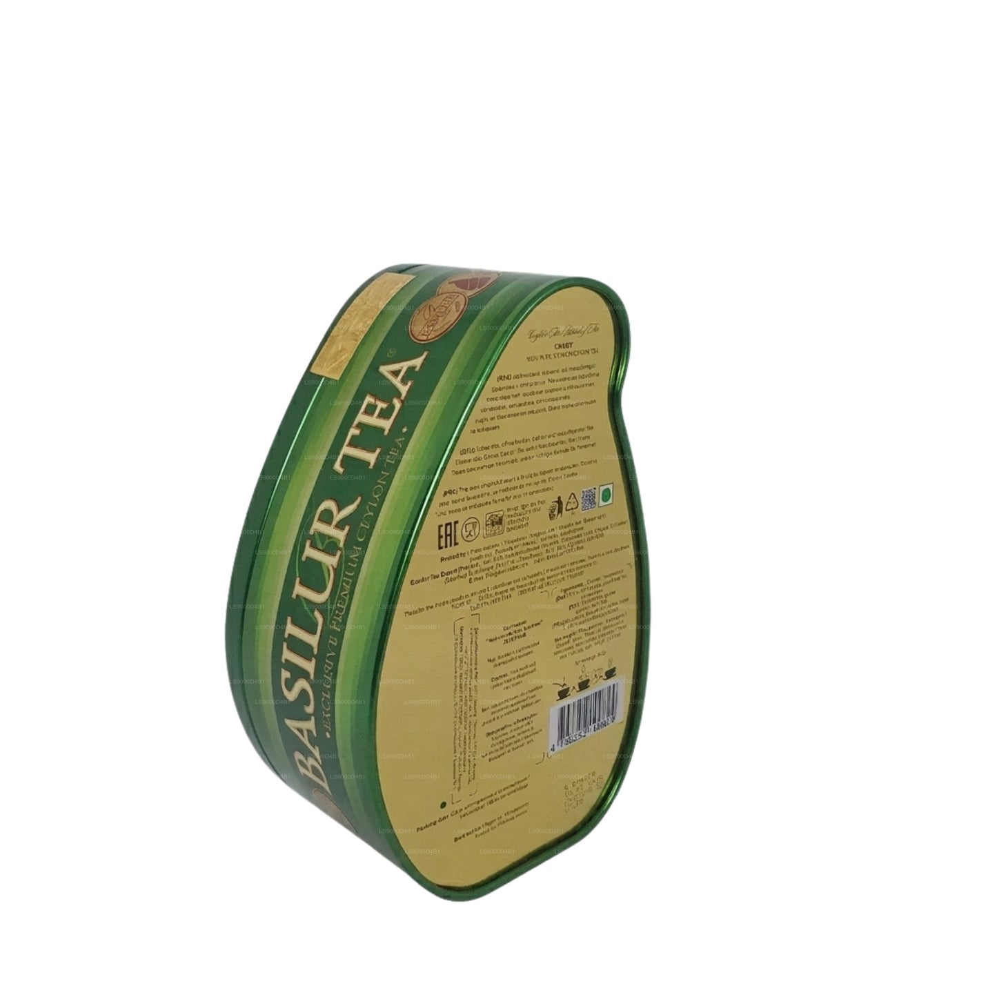 Basilur Island of Tea «Green» (100 g), contenitore da 100 g