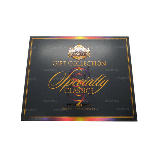 Basilur Giftbox Assorted Specialty Classics (115g) 60 Enveloped Tea Bags