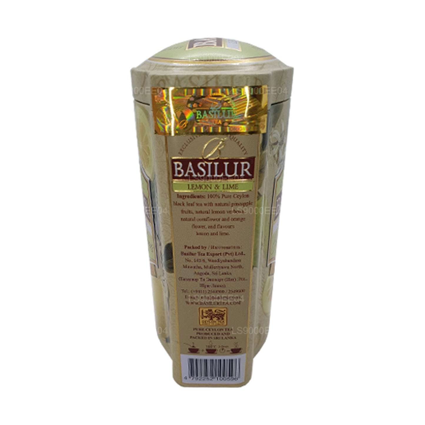 Basilur Magic Fruits Lemon and lime (100g) Tin Caddy
