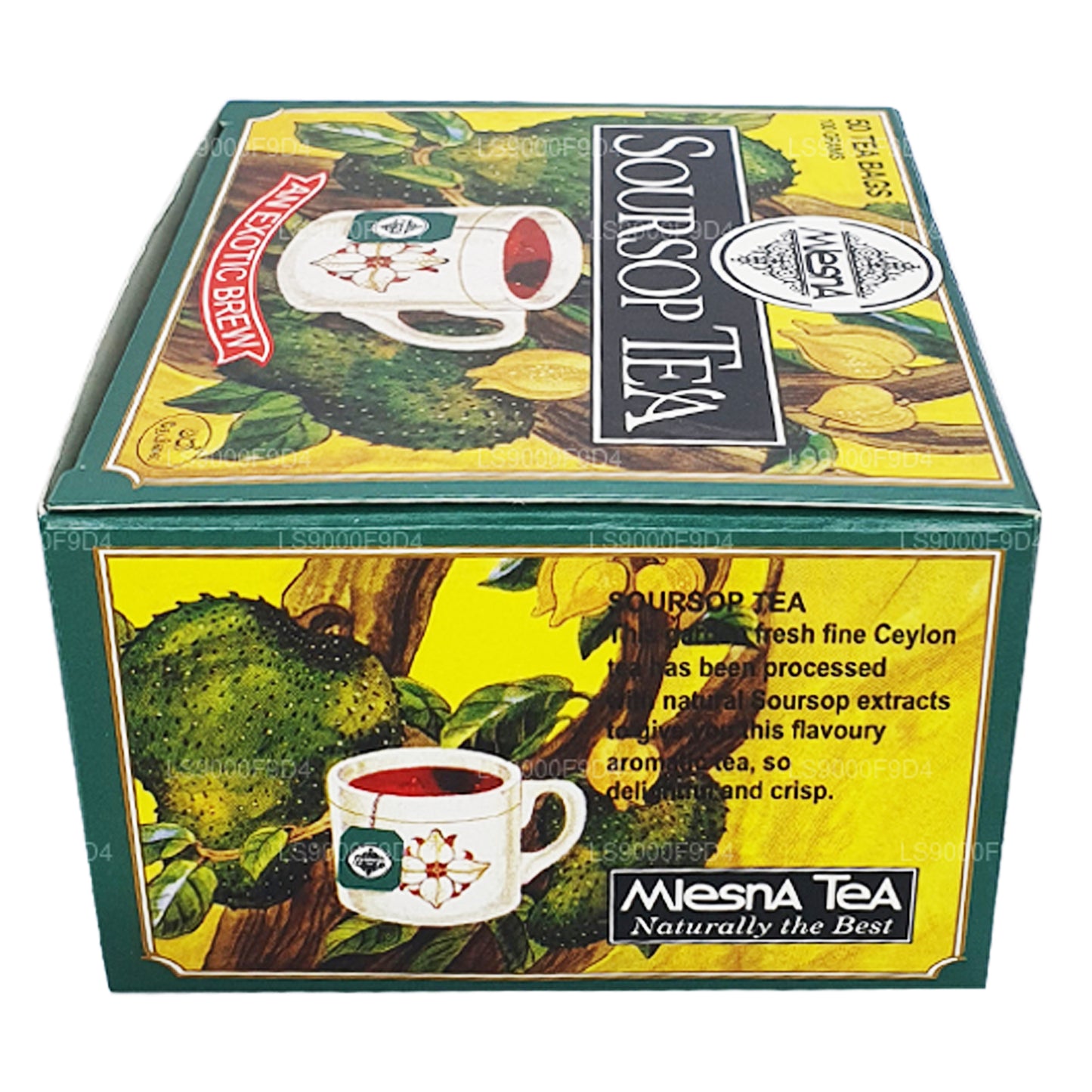 Mlesna Soursop "An Exotic Brew" Black Tea (100g) 50 Tea Bags