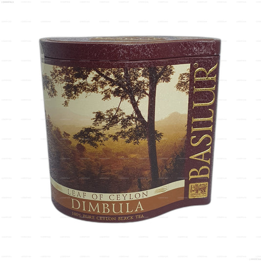 Contenitore «Dimbula» a forma di foglia di basilur di Ceylon, 100 g