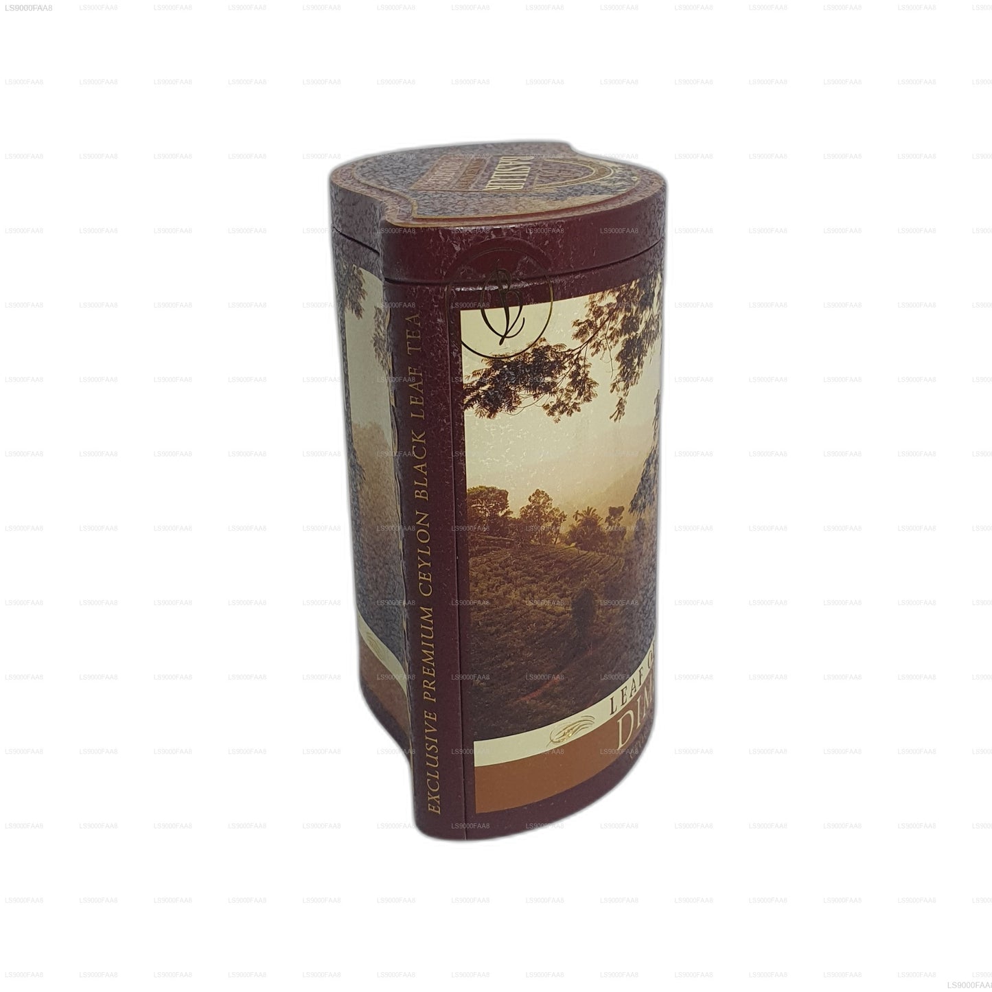 Contenitore «Dimbula» a forma di foglia di basilur di Ceylon, 100 g