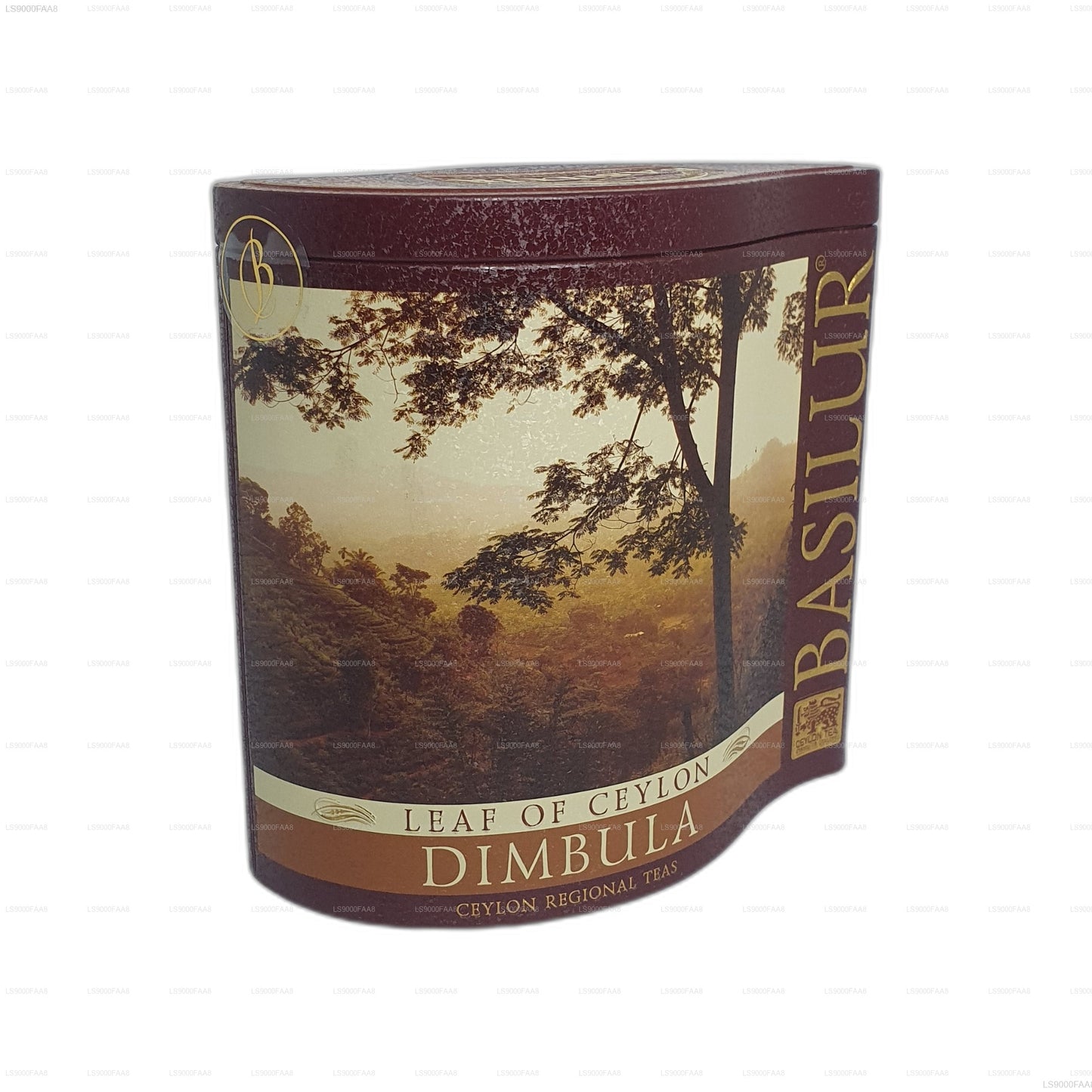 Contenitore «Dimbula» a forma di foglia di basilur di Ceylon, 100 g