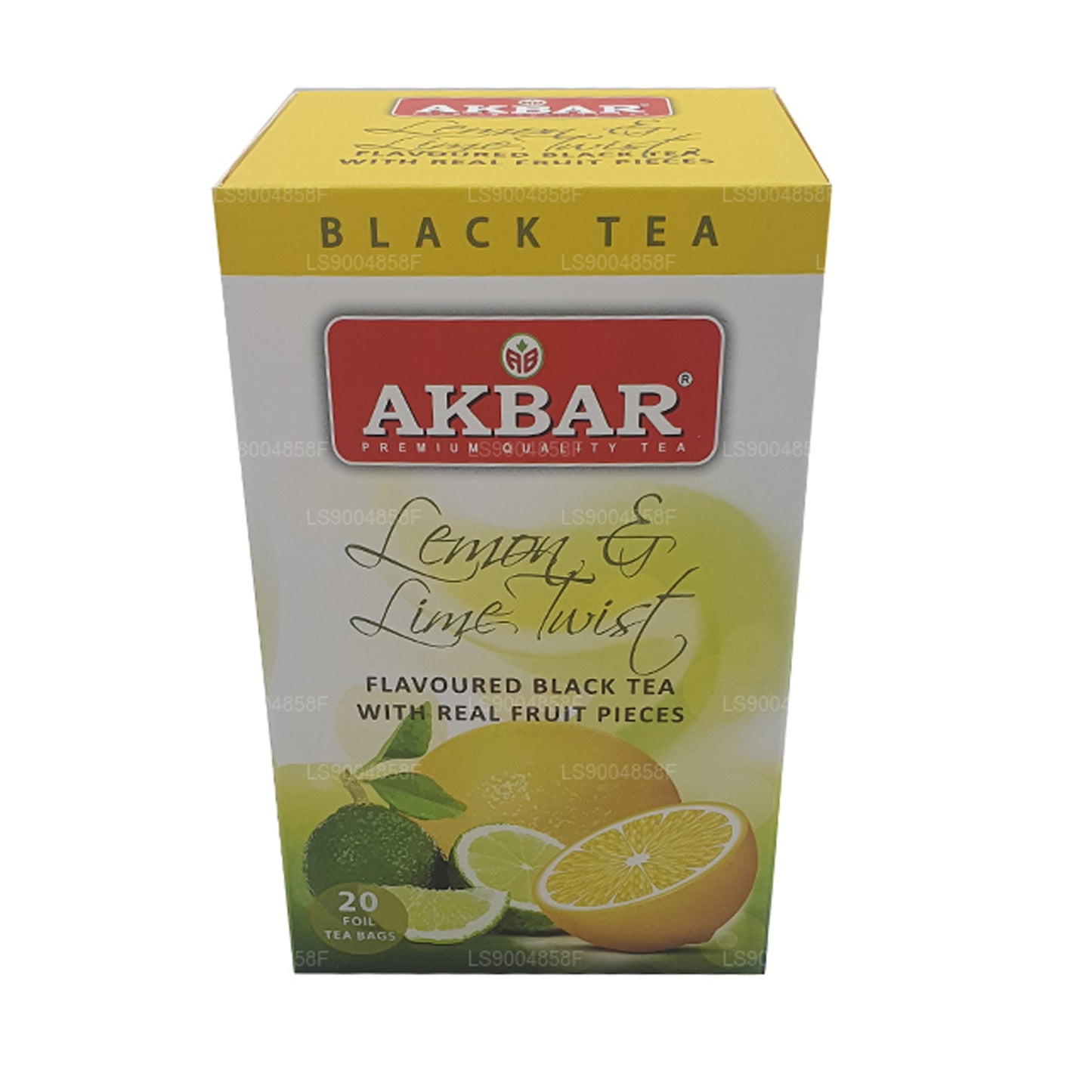 Akbar Lemon and Lime Twist Tea (40g) 20 Tea Bags