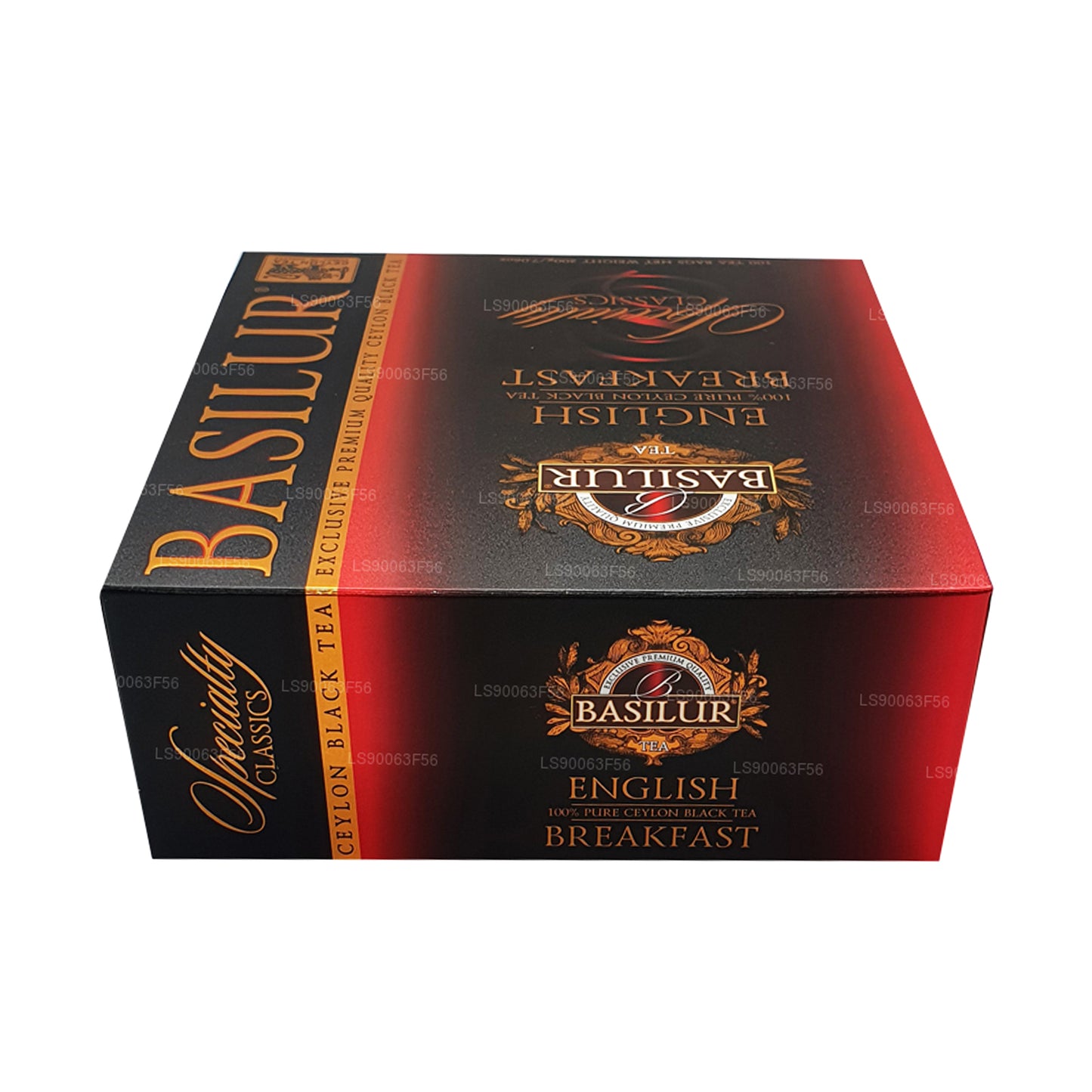Basilur English Breakfast Pure Ceylon Black Tea Bags