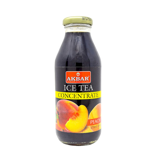 Akbar Peach Flavour Concentrate Iced Tea (370ml)