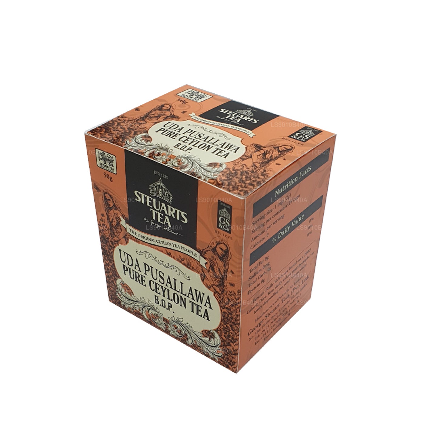 Tè in foglie George Steuart Uda Pusallawa BOP (50g)