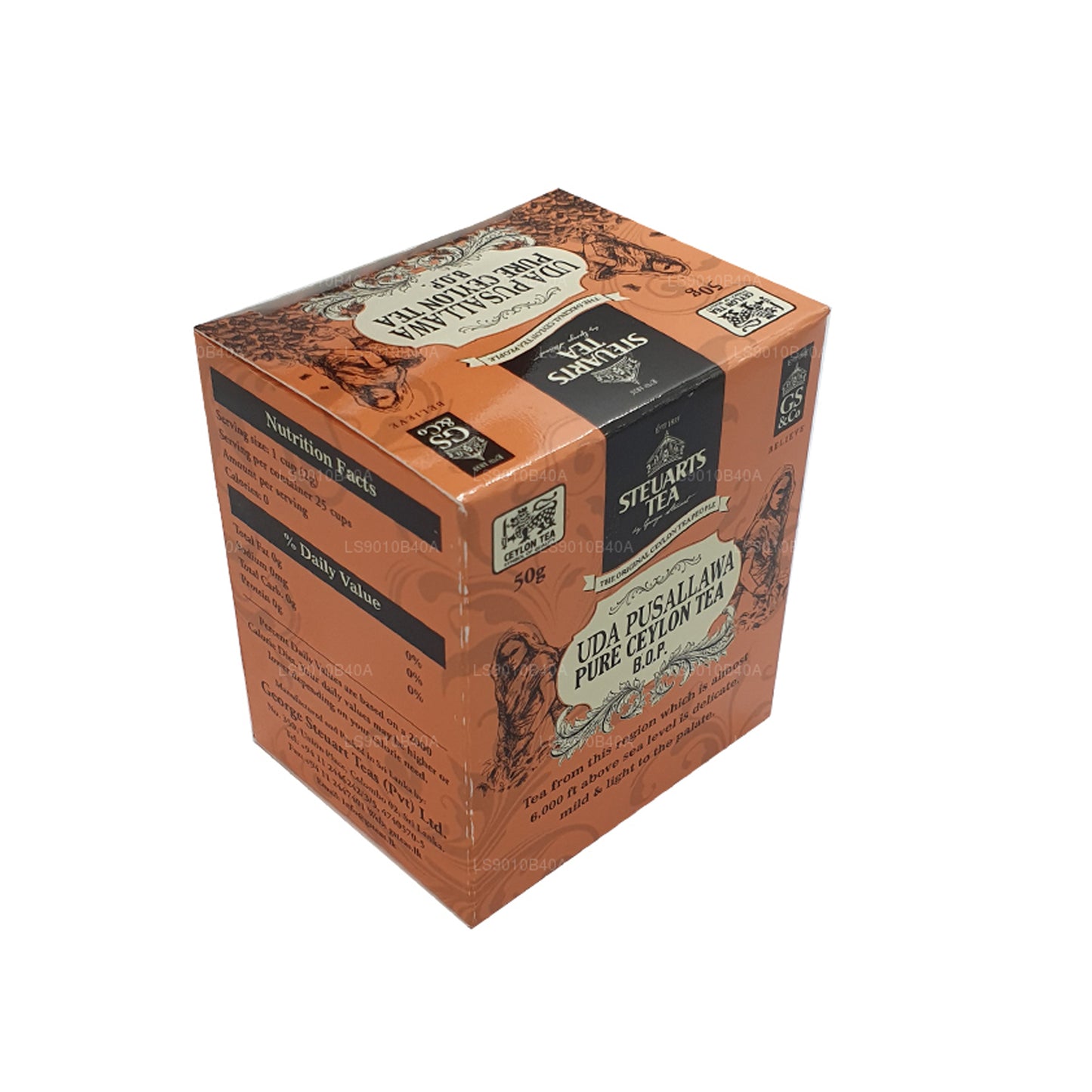 Tè in foglie George Steuart Uda Pusallawa BOP (50g)