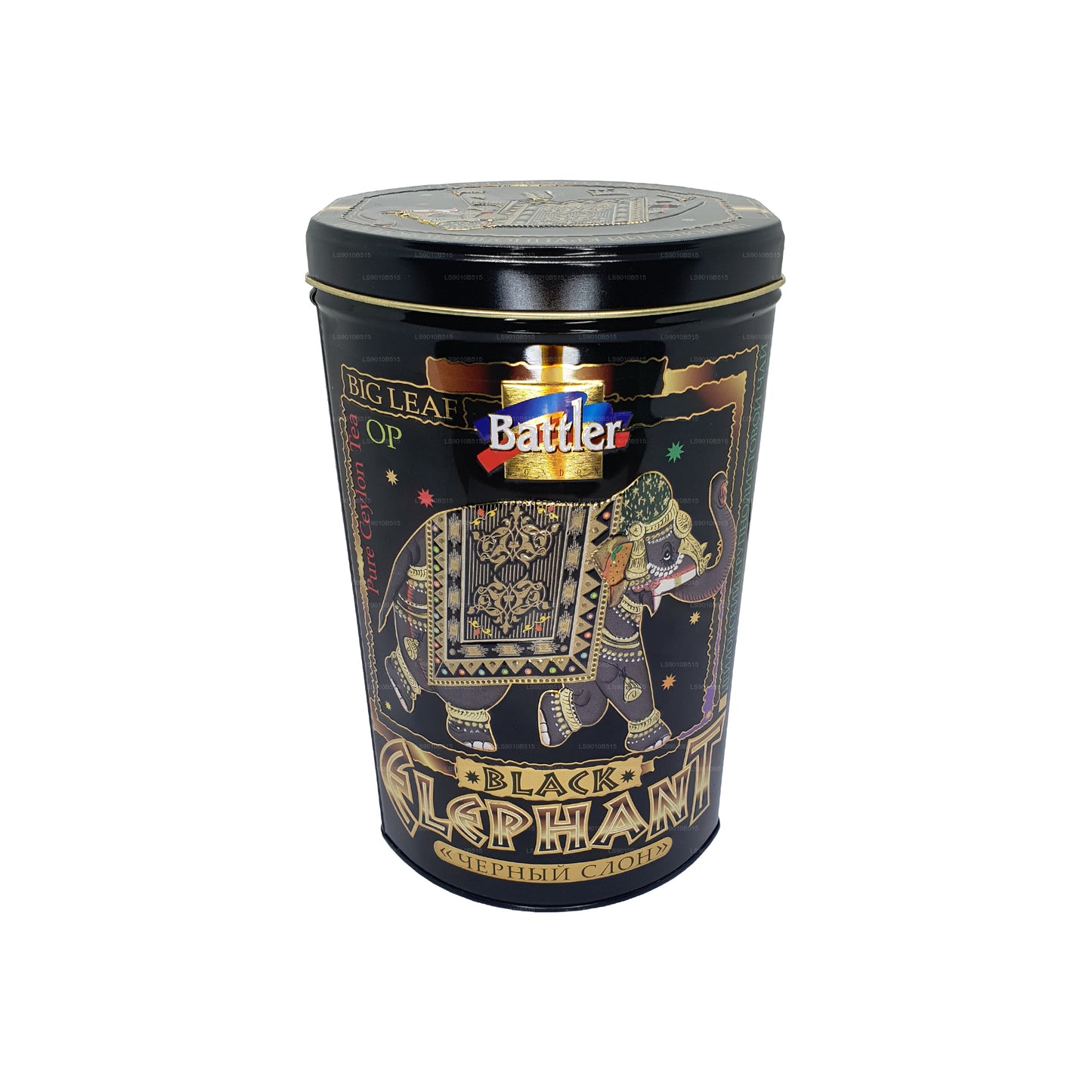 Contenitore in latta Battler Black Elephant OP (100 g)