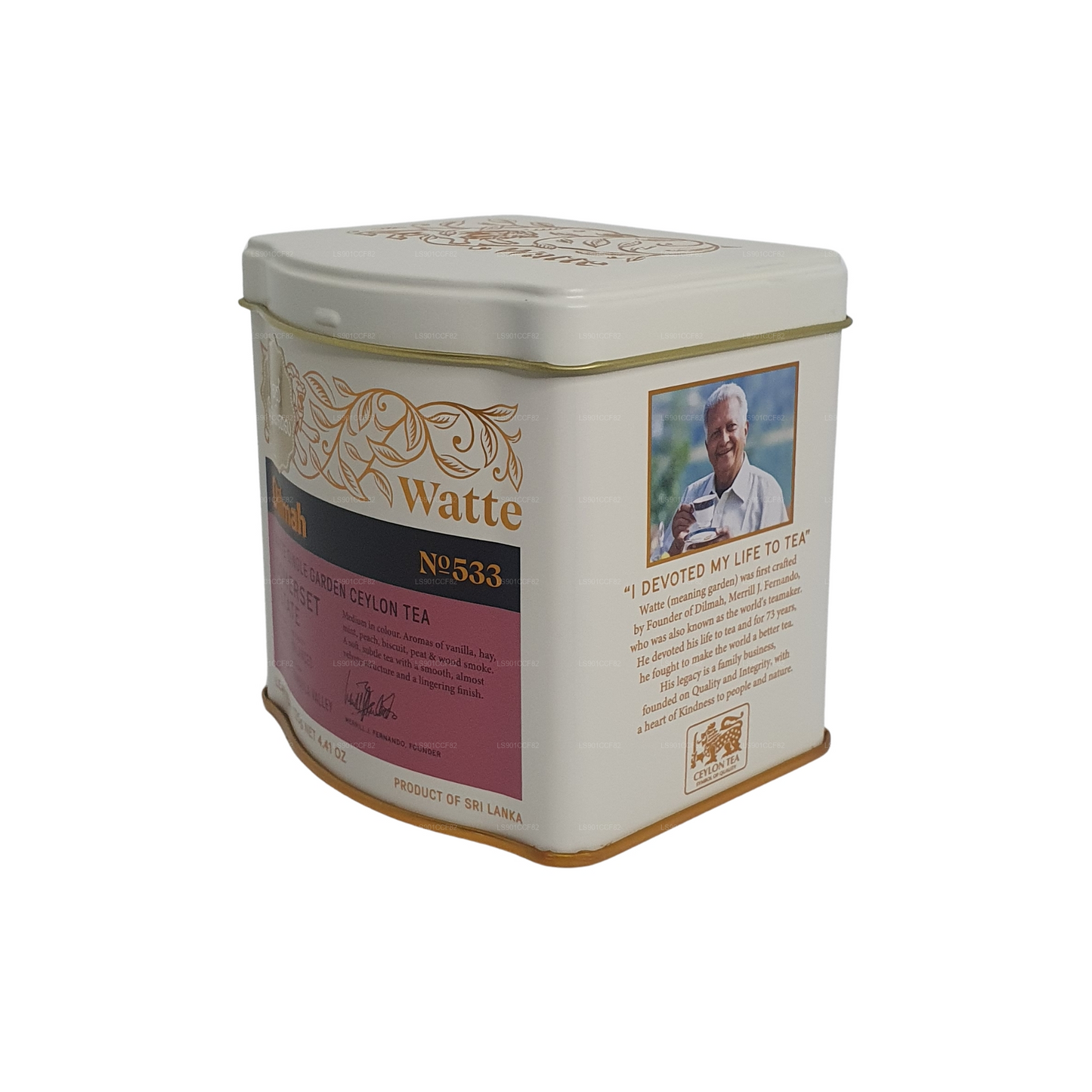 Tè in foglie sfuse all'acqua Dilmah Uda (125g)