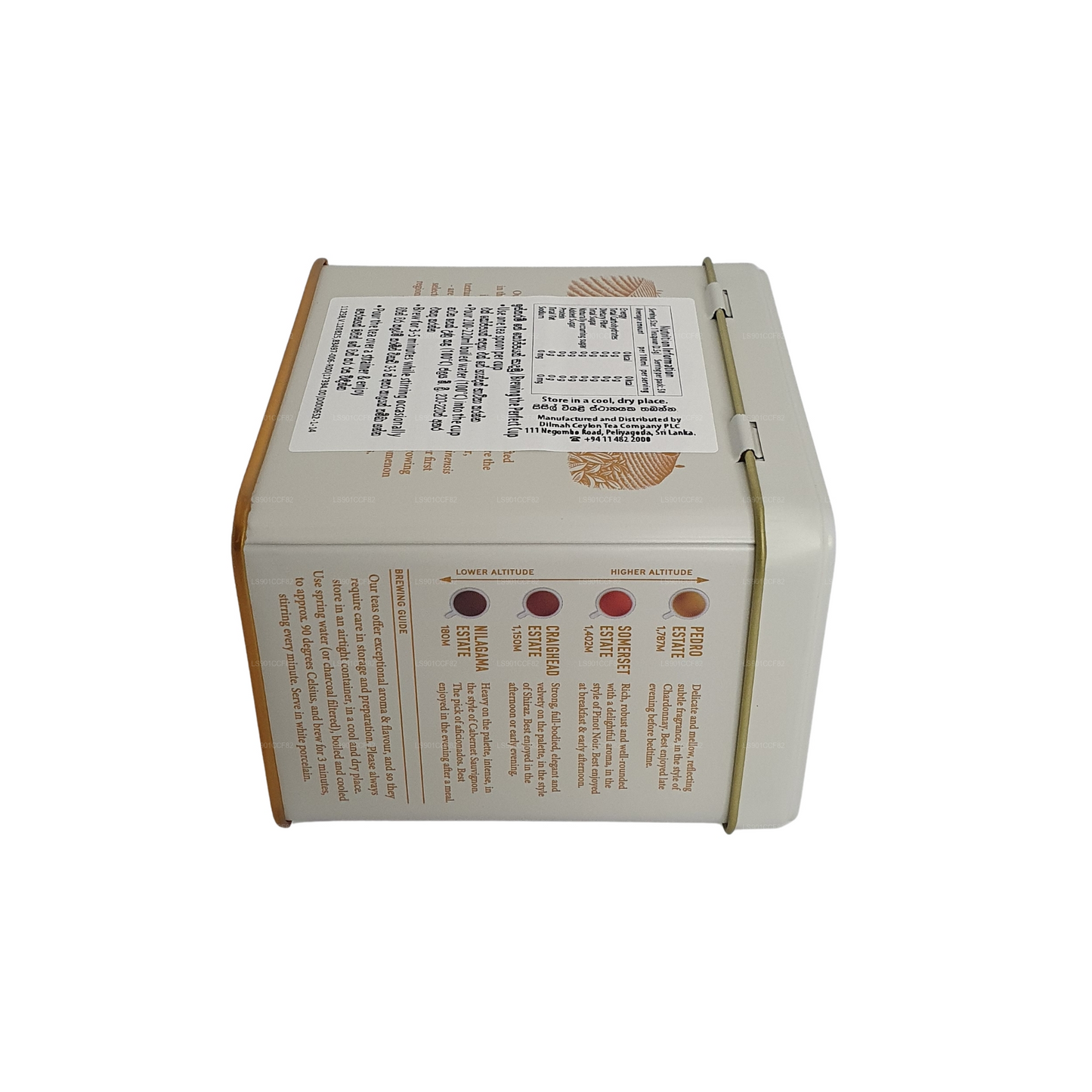 Tè in foglie sfuse all'acqua Dilmah Uda (125g)