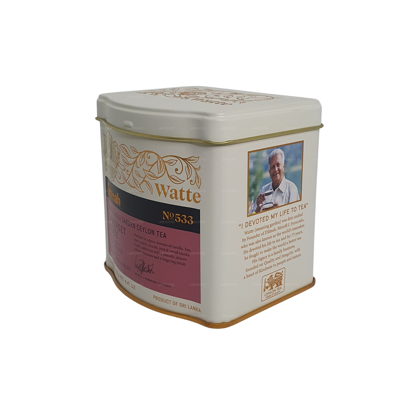 Tè in foglie sfuse all'acqua Dilmah Uda (125g)