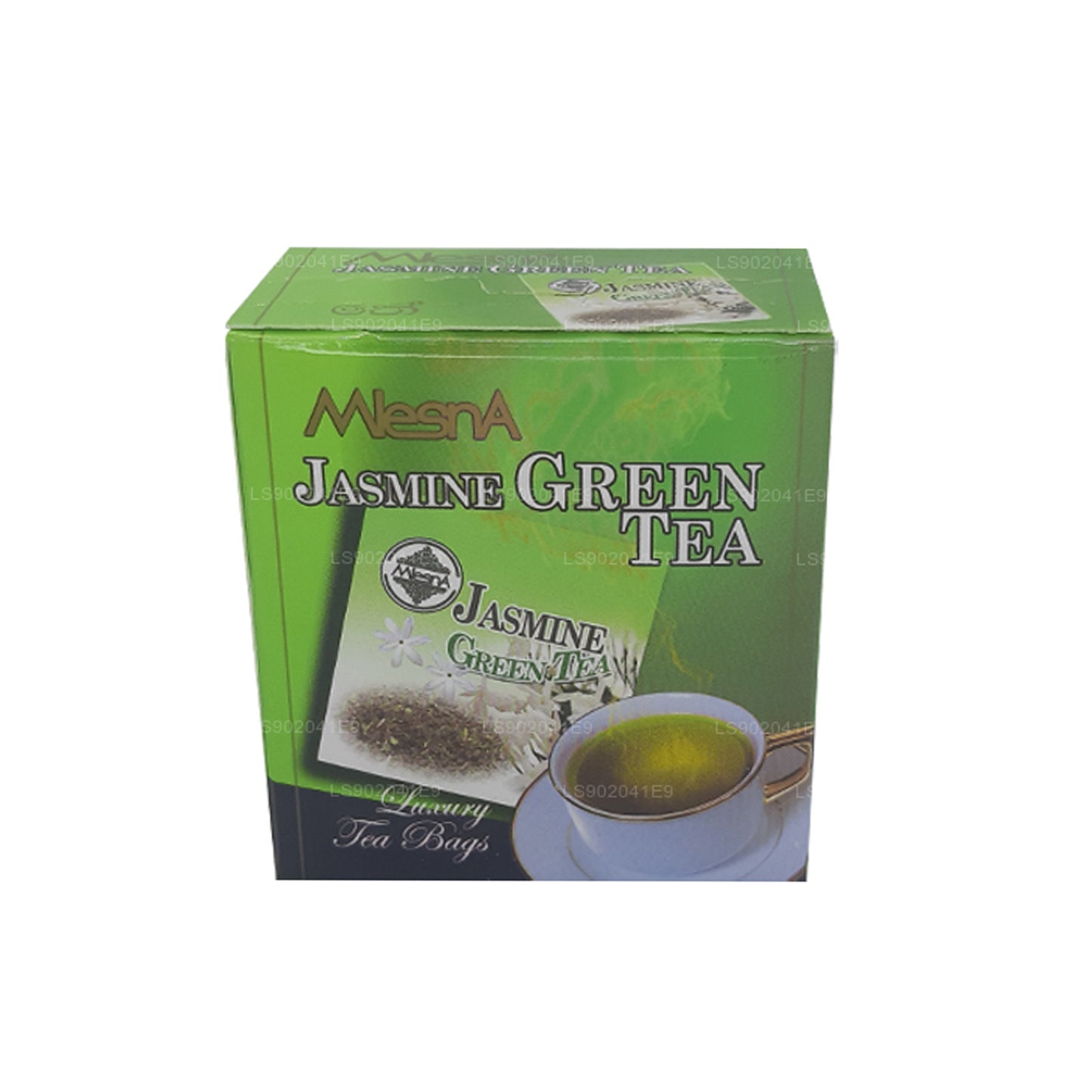 Mlesna Tè verde al gelsomino (20g) 10 bustine di tè di lusso