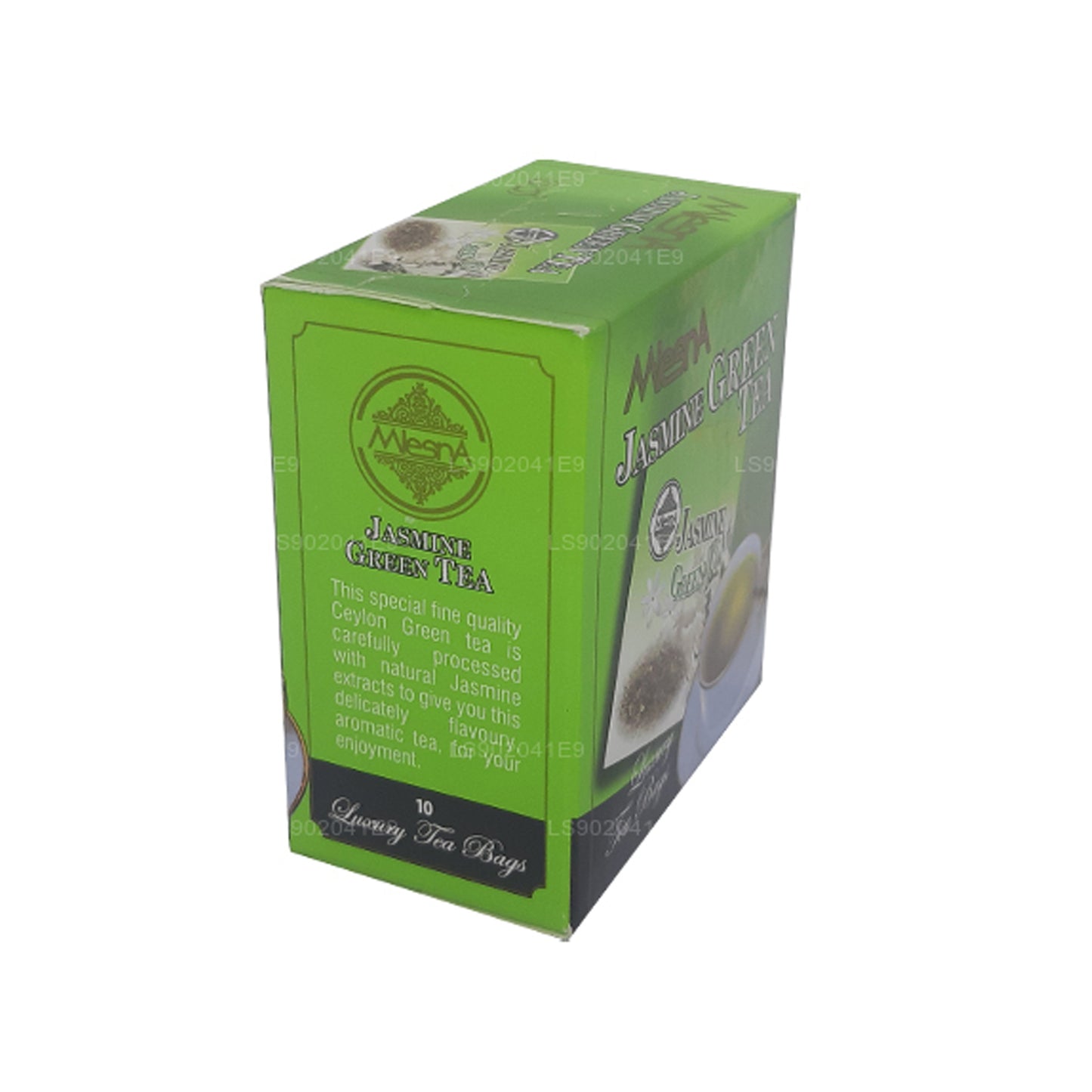 Mlesna Tè verde al gelsomino (20g) 10 bustine di tè di lusso