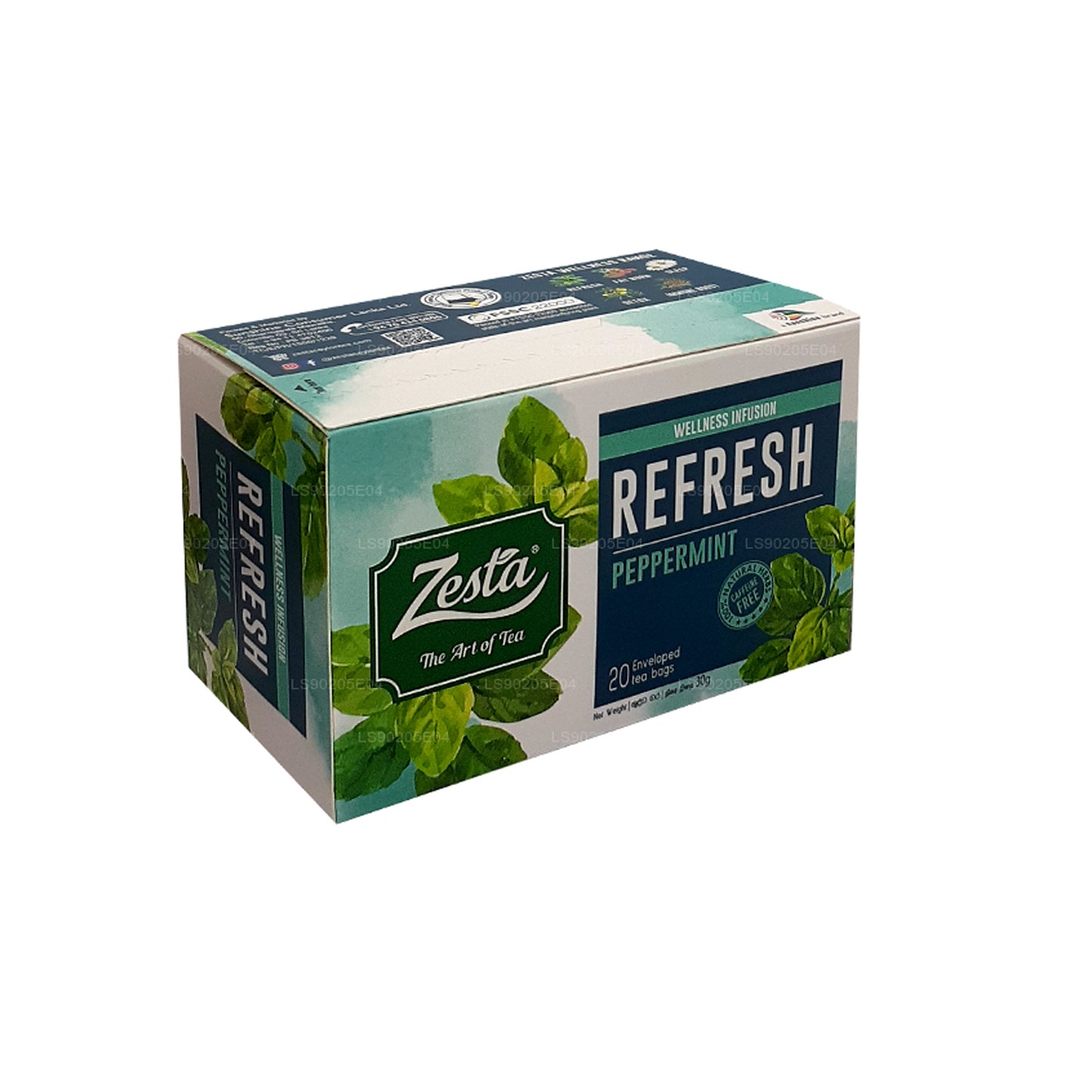 Zesta Refresh Peppermint (30g) 20 bustine di tè
