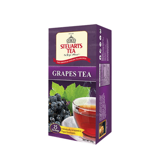 George Steuart Tè all'uva (50g) 25 Bustine di tè