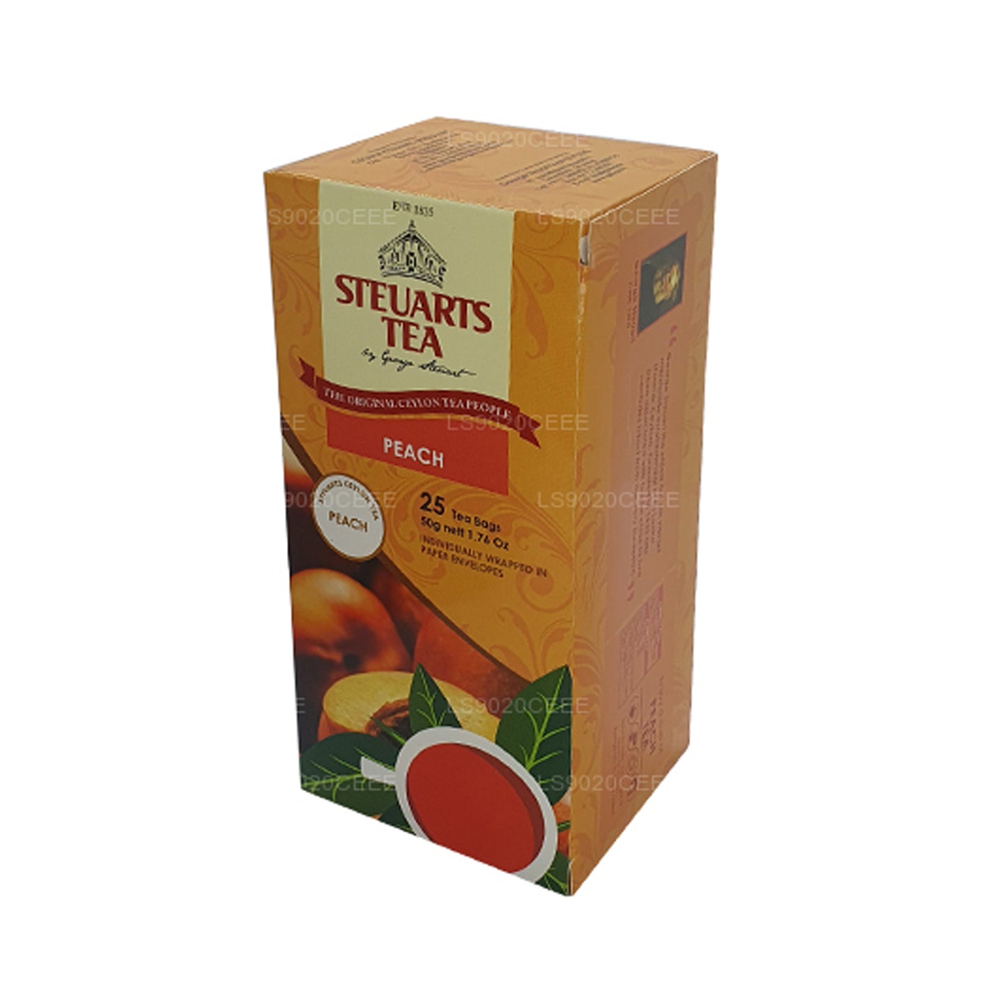 Steuarts Peach Tea (50g) 25 Tea Bags