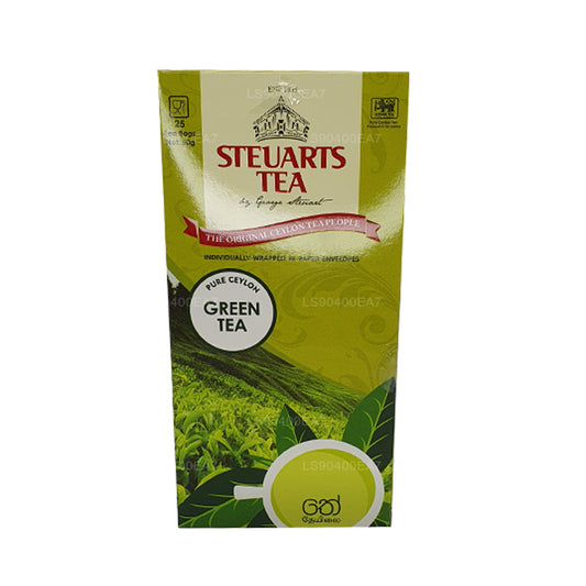 Tè verde puro George Steuart (50 g) 25 bustine di tè