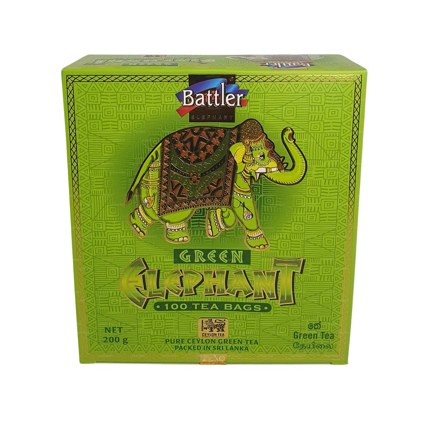 Battler Green Elephant (50 g) 25 bustine di tè
