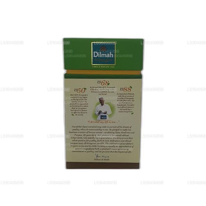 Tè verde Dilmah Emerald Hills Anniversary OP (140g)