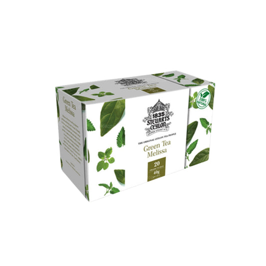 George Steuart Tè verde Melissa (40g) 20 Bustine di tè