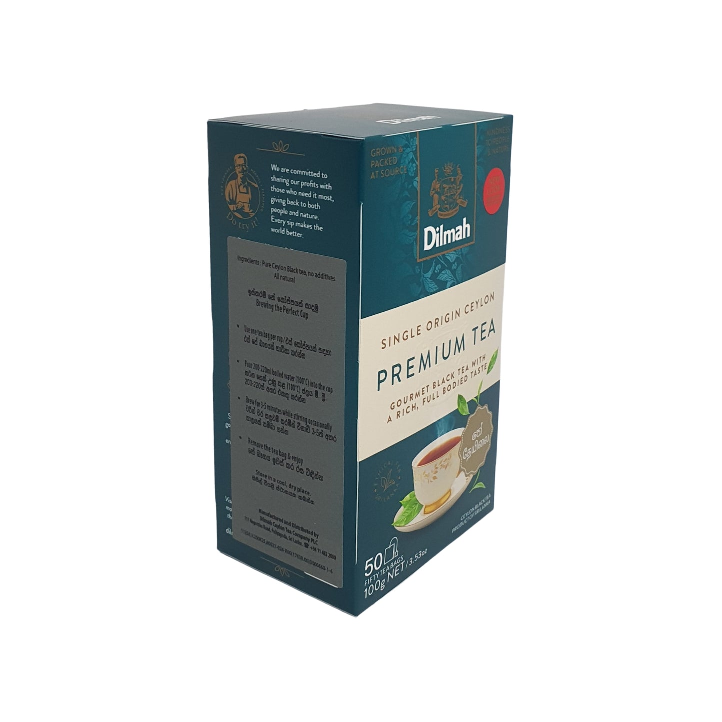 Bustine di Tè Dilmah Premium Ceylon