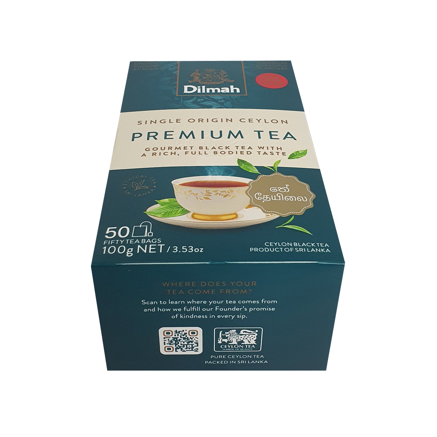 Bustine di Tè Dilmah Premium Ceylon