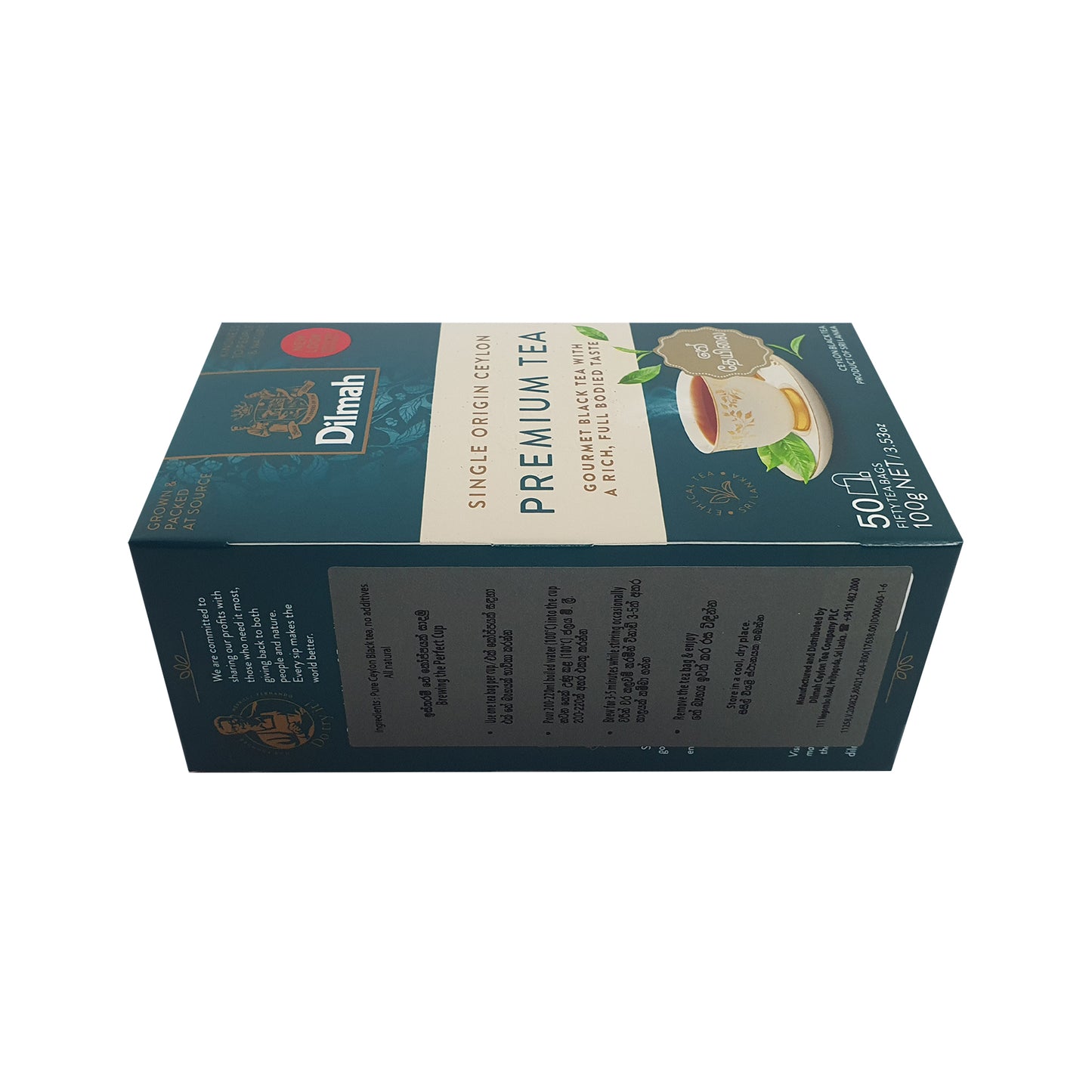 Bustine di Tè Dilmah Premium Ceylon