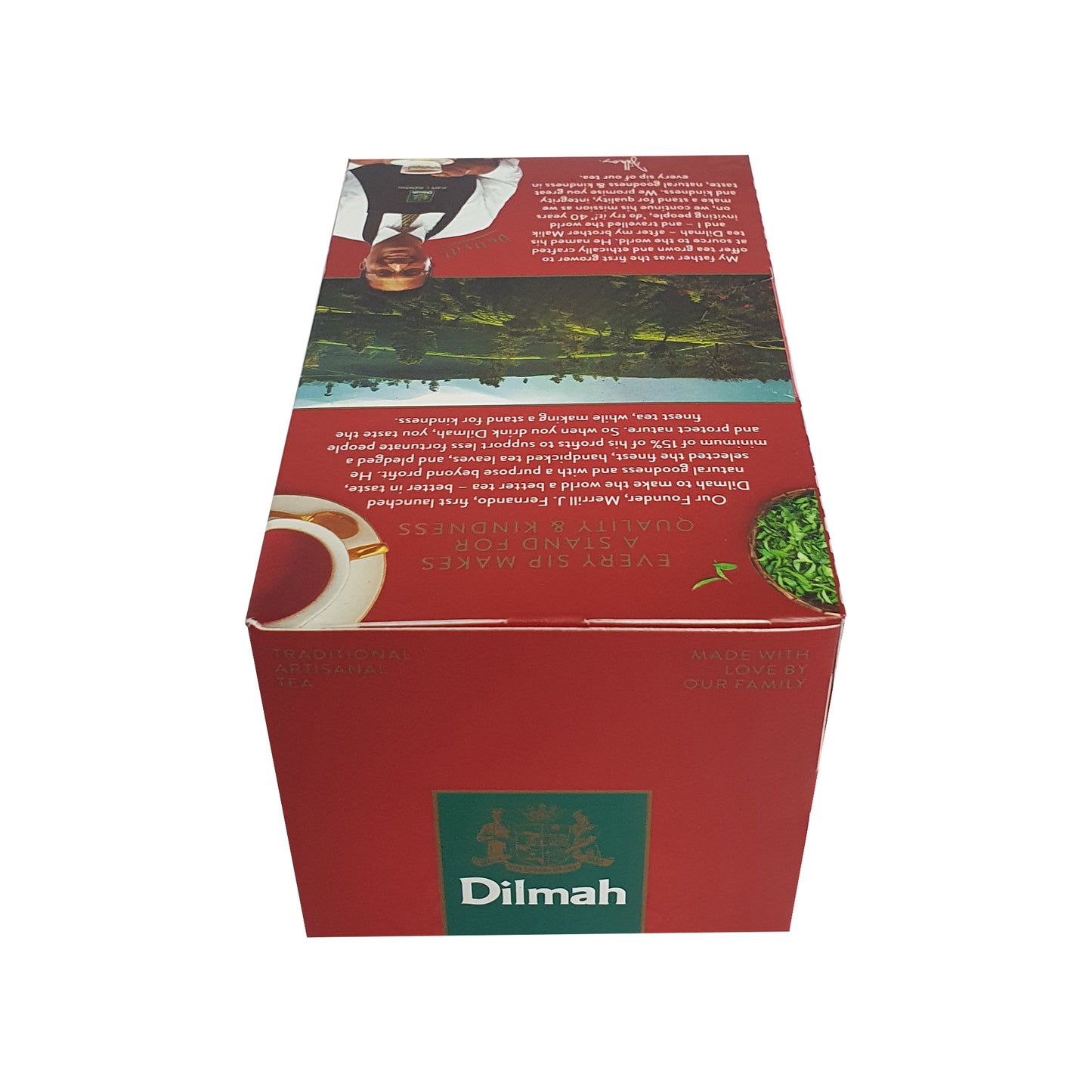 Dilmah English Breakfast Tea, 50 bustine di tè (100 g)