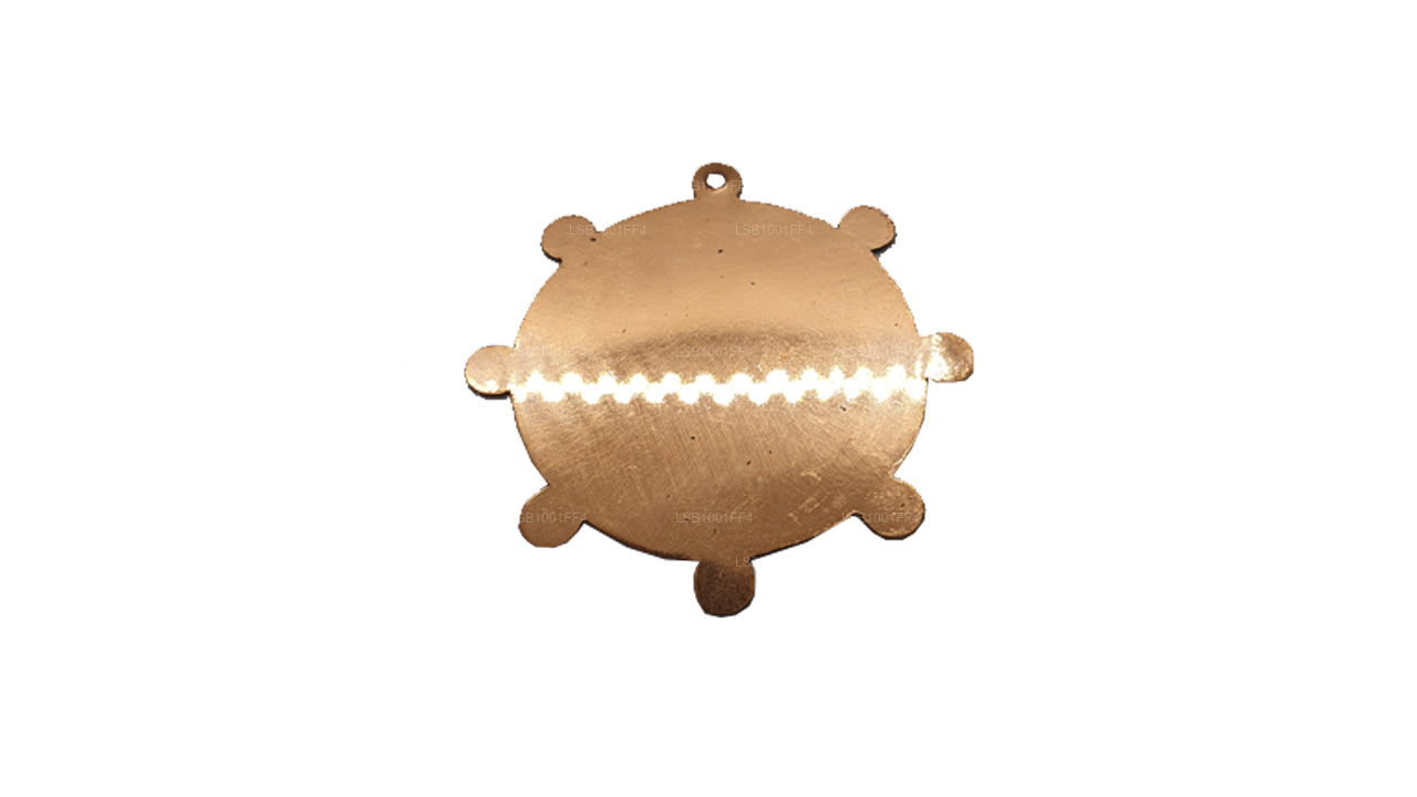 Copper Dharmachakra (4 cm)