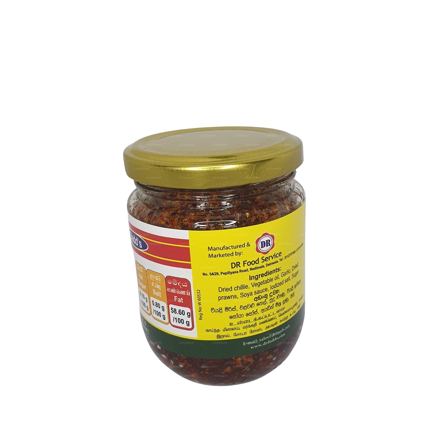 Pasta al peperoncino cinese Dr. Dadd's
