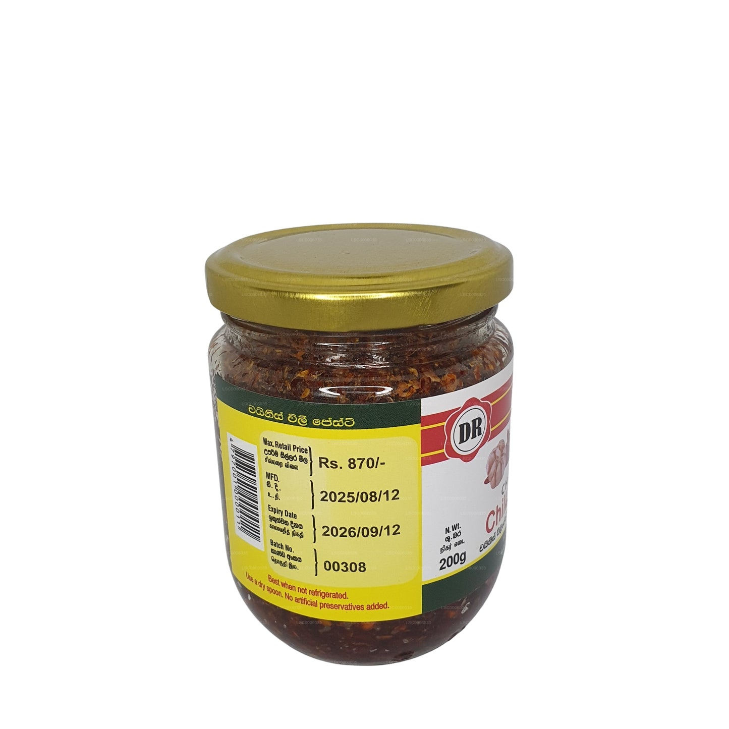 Pasta al peperoncino cinese Dr. Dadd's