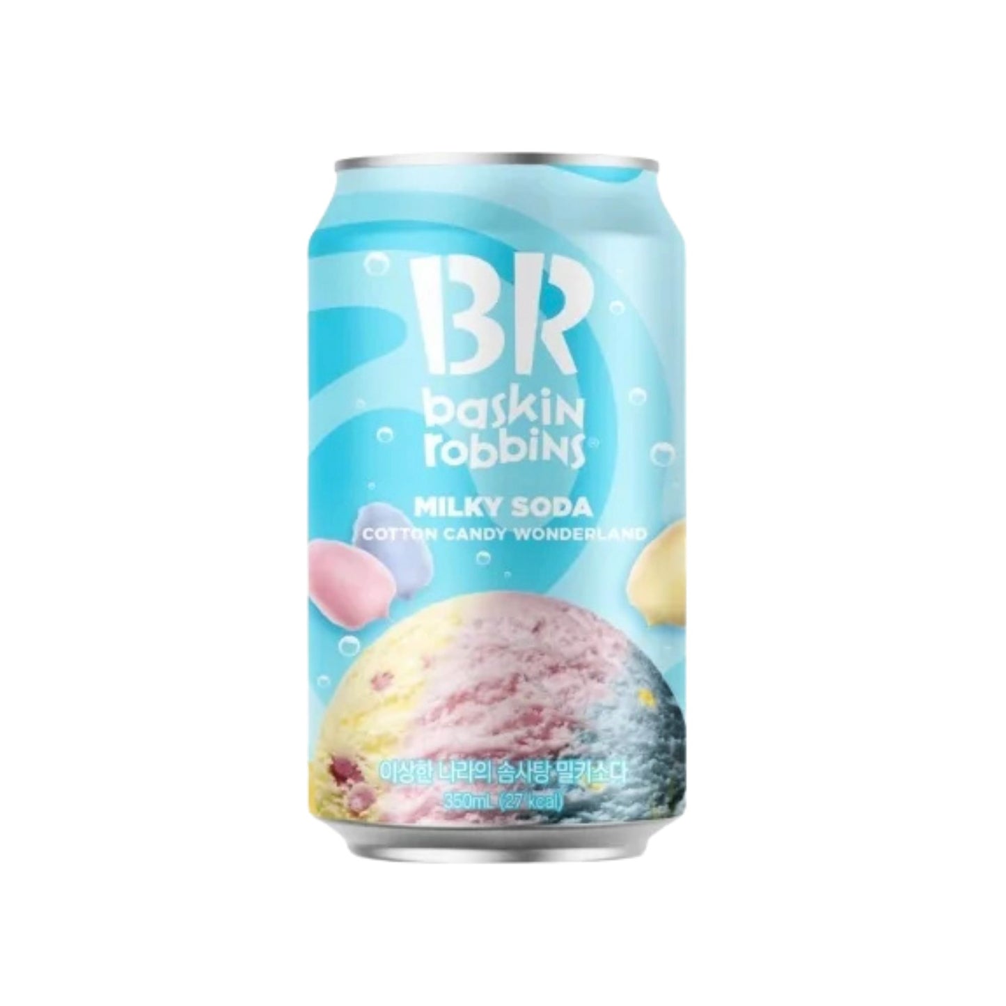 Baskin Robbins Soda al Latte Zucchero Filato Wonderland (350ml)