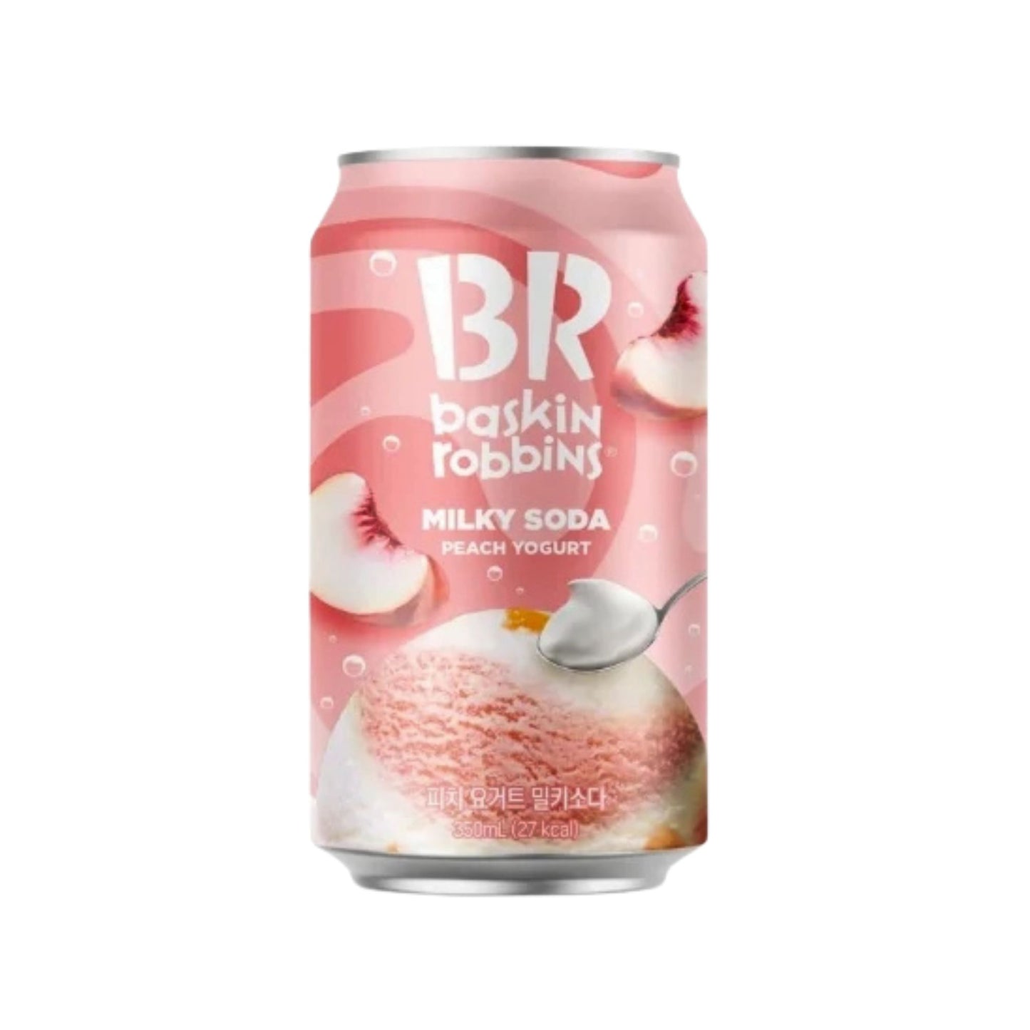 Baskin Robbins Soda al Latte con Yogurt alla Pesca (350ml)
