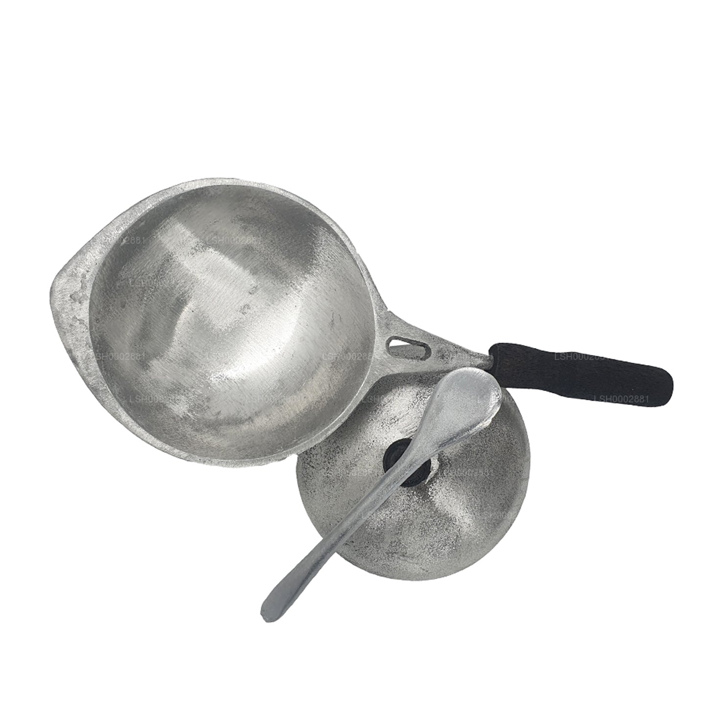 Lakpura® Aluminium Hopper Pan with Lid and Spatula