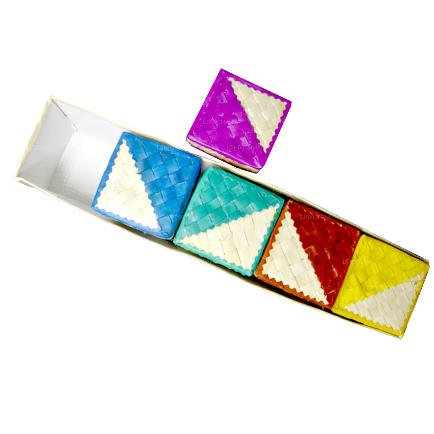 Lakpura Palmyrah Leaf Gift Box (Design A)