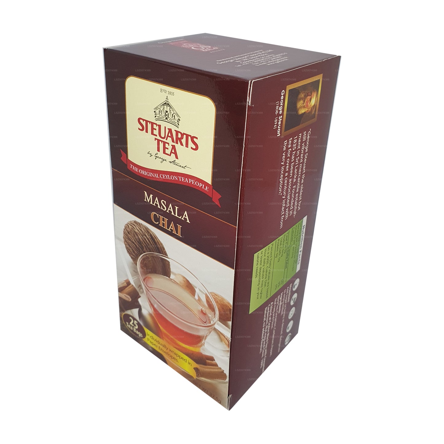 George Steuart Masala Chai Tea (50g) 25 Tea Bags