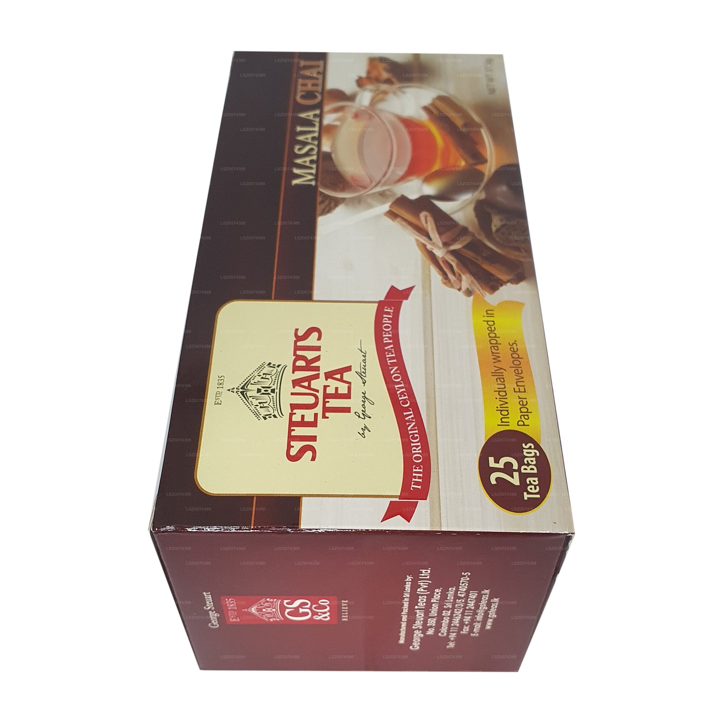 George Steuart Masala Chai Tea (50g) 25 Tea Bags