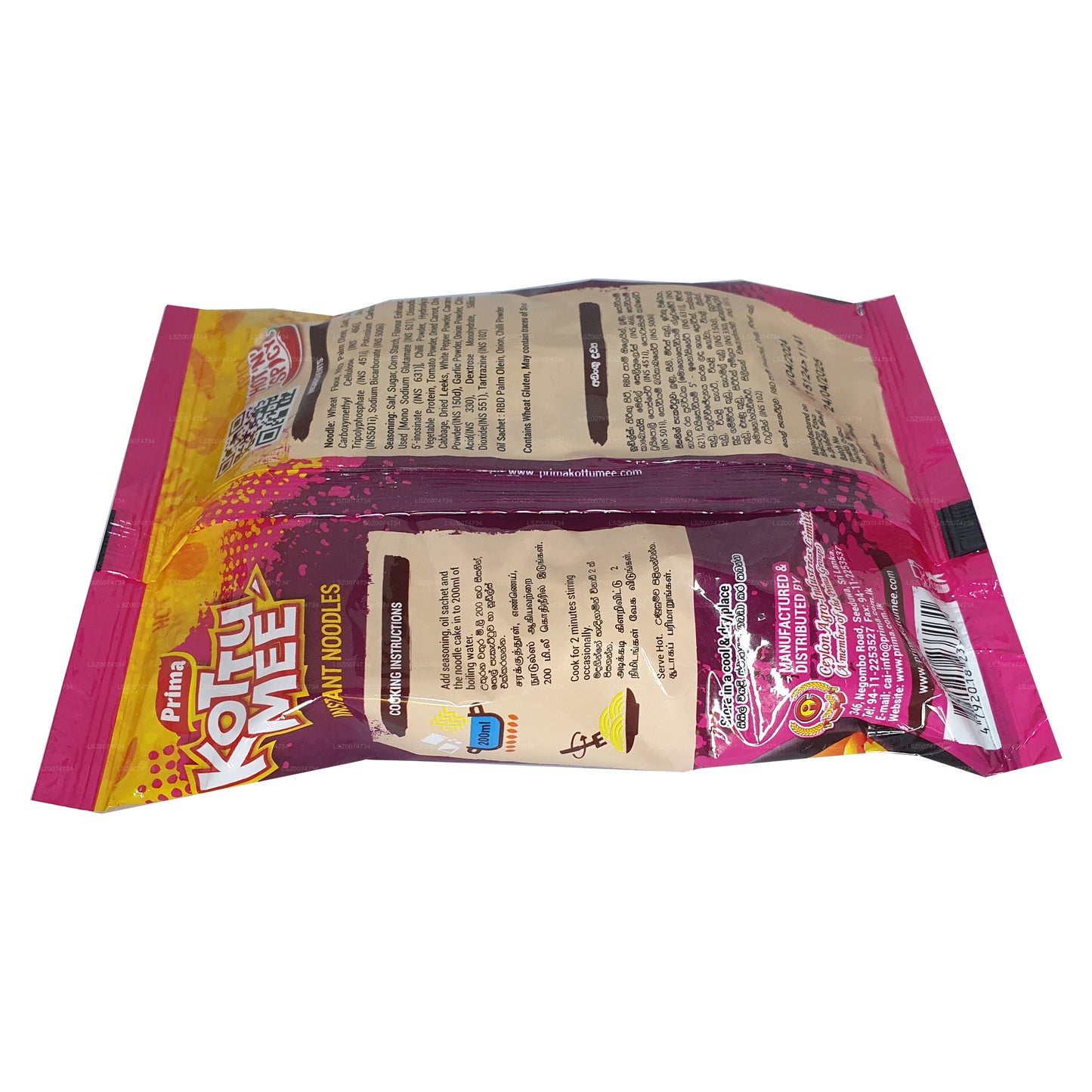 Prima Kottu Mee piccante e piccante (80g)