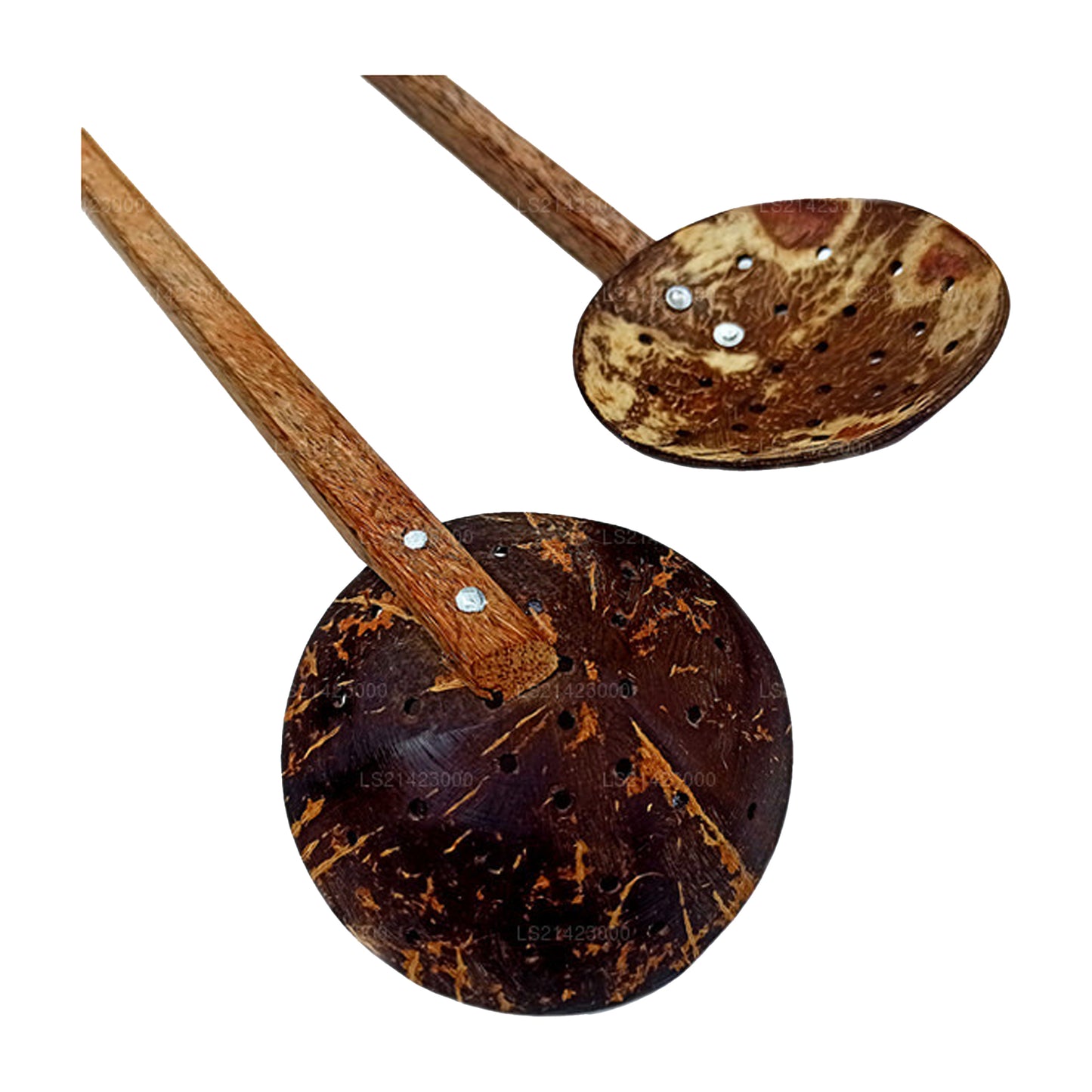 Lakpura Coconut Shell Oil Spoon (14 inch x 3.5 inch)