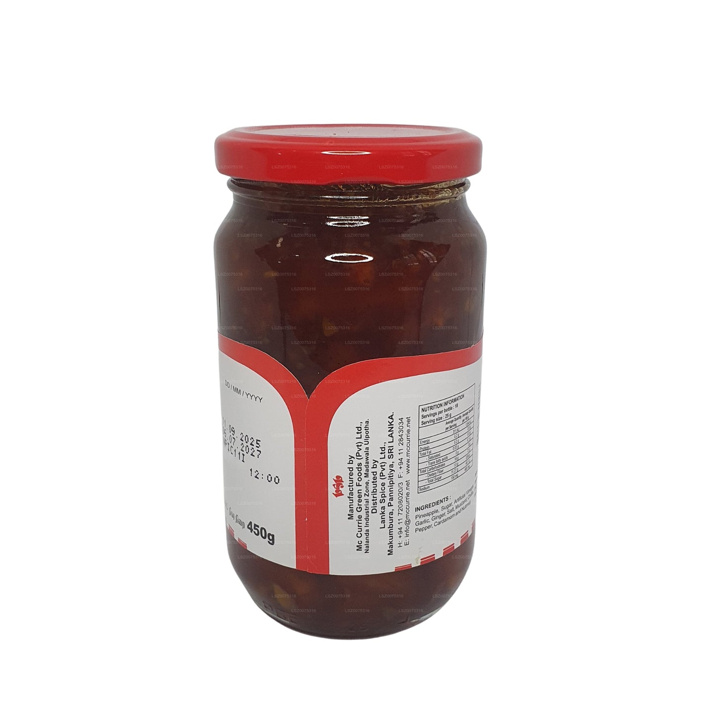 Chutney di ananas Mc Currie (450g)