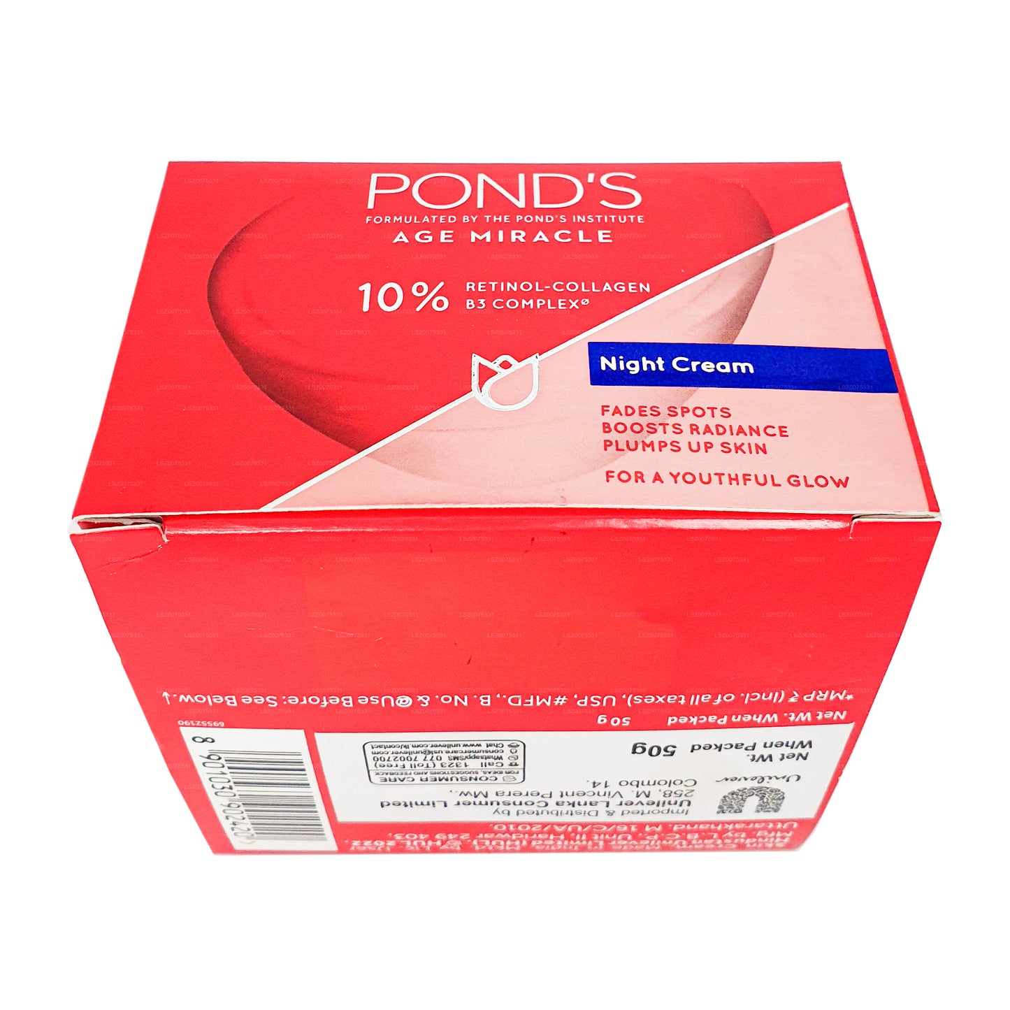 Crema da notte Ponds Age Miracle (50g)
